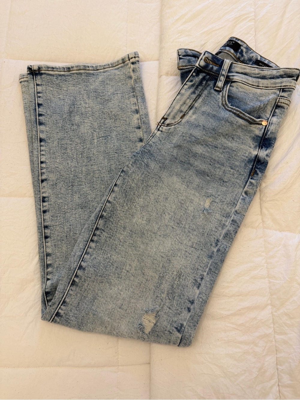 Judy Blue Light Blue 90s Straight Denim Jeans